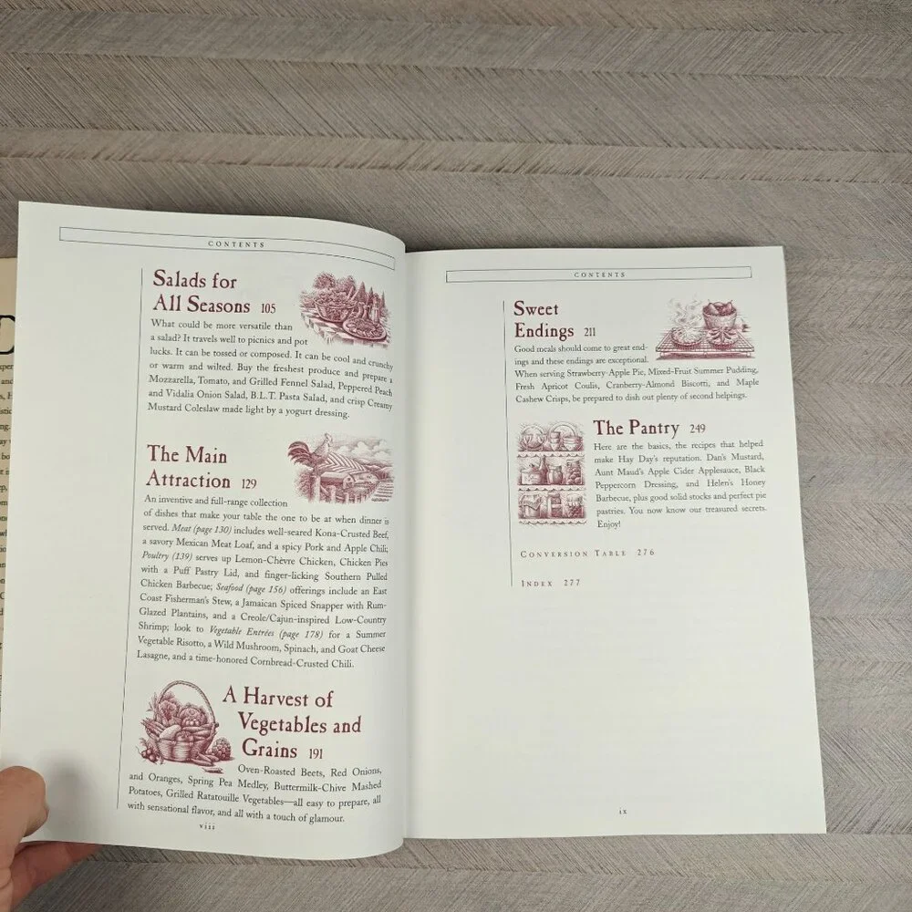 Hay Day Country Market Cookbook Vintage Hardcover East Coast Local Ethnic Recipe